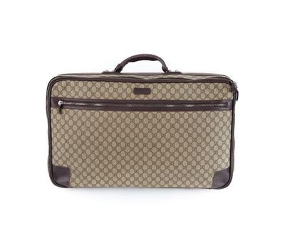 Porte-documents Guccissi GG en toile et cuir