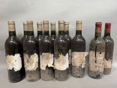 plusieurs bouteilles de vin sont alignées dans une rangée