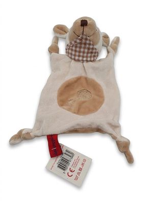 LES PETITES MARIES - Doudou plat mouton - Bandana carreaux e…