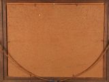 a picture of a wooden frame with a rope around it