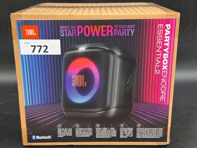 an image of a box with a speaker inside of it