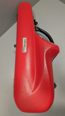 Étui BAM rouge pour saxophone alto. Traces d'usage - Photo 1