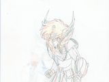 an image of a drawing of a man with a sword in his hand