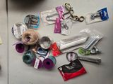 many items that are sitting on the floor next to each other