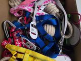 a box full of assorted items that are in a box