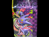 a plastic bag with a picture of a dragon on it