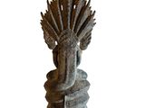 an image of a statue of a woman with a crown on her head