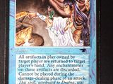 a card that has a picture of a woman on it