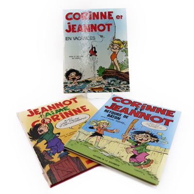 Corinne et Jeannot Lot 3 vols Retours de bâton dédicacé éd. …