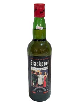 a bottle of blackwood irish whiskey on a white background