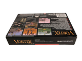 an image of a box of various video games sitting on top of a white surface