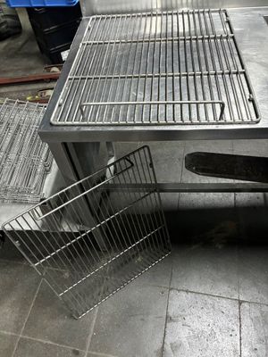 1 Lot de 2 grilles inox pour armoire réfrigérée Larg 53 x Pr…