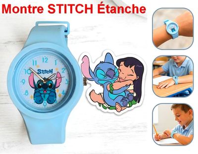 a picture of a kid ' s wrist watch with a stitcher on it