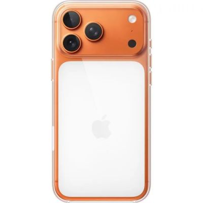 l'arrière d'un iPhone 11 orange équipé de deux objectifs d'appareil photo