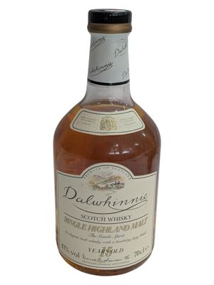 the bottle is full of a small amount of alcohol