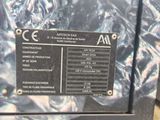 a close up of a machine with a lot of information on it