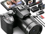 un appareil photo numérique équipé d'une caméra vidéo intégrée