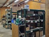 a room filled with lots of boxes and shelves