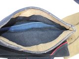 a close up of a bag with a zipper on it