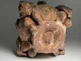 an image of a sculpture of a turtle on a white surface