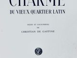a close up of a book with a black and white cover