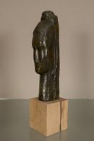 Amédeo Modigliani (1884-1920), d'après Tête de jeune fille à la frange