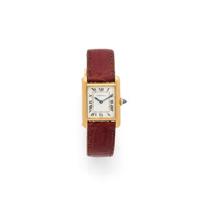 Montre-bracelet Cartier pour femme en or 18 carats