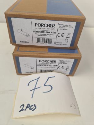 Lot de 2 mitigeurs électroniques PORCHER modèle SENSORFLOW N…