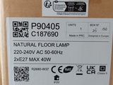 a cardboard box with a label on it that says p90405
