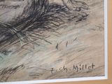 a picture of a drawing of a woman laying down