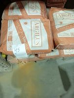 Lot de 9 sacs d'enduit d'argile monocouche ARGILUS, 100 % na…