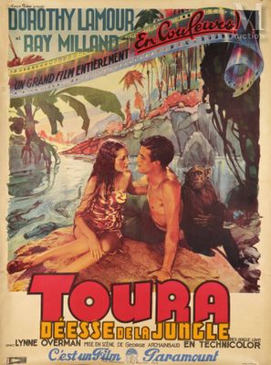 a poster for a movie starring a woman and a man on the beach