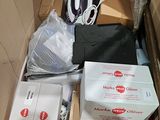 a box with a bunch of items inside of it