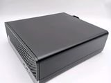 an image of a black computer case sitting on top of a white surface