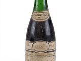 Des bouteilles de vin sont alignées sur une surface blanche