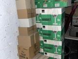 a lot of boxes stacked on top of each other