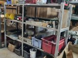 a room filled with lots of boxes and shelves