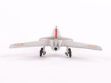 a toy airplane that is sitting on a white surface