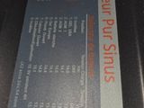 a close up of a business card on a table