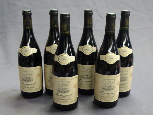 BOURGUEIIL, DOMAINE DES OUCHES, Paul GAMBIER et Fils, 6 bouteille...