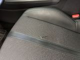 a close up of a seat in a car