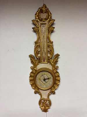 MAISON MAILLEFERT. Baromètre-thermomètre.