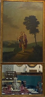 une image d'un tableau accroché au mur d'une pièce