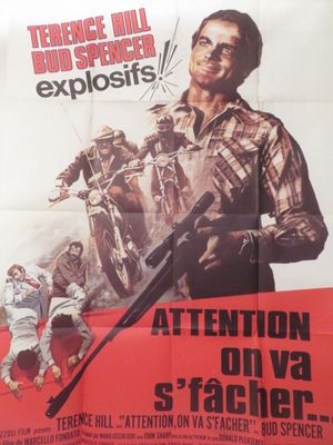 une affiche de film mettant en scène un homme tenant une arme à feu