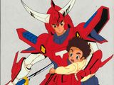 une image représentant un dessin animé où un homme et une femme s'enlacent