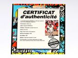a picture of a picture of a person with a certificate