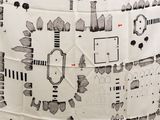 an image of a black and white picture of a bathroom