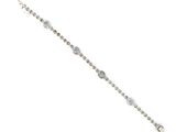 a close up of a bracelet on a white background