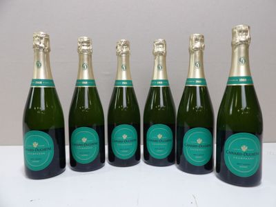Champagne : 6 bouteilles de Canard-Duchêne Brut Léonie Iconi… - Photo 1