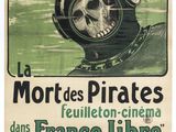 a poster advertising a movie with a skull in a diving helmet